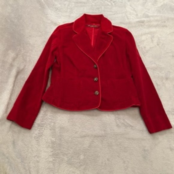 KiKit Jeans Jackets & Blazers - Kikit Women's Jacket Medium Red